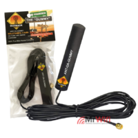 Antenna "GUMMY" Antenna, Cellular Antenna Cel-Fi, 3G, 4G, LTE  &amp; WiFi 2.4Ghz - 700-2700MHz Adhesive Mount Outback Antennas