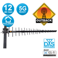 Yagi Cellular Antenna LPDA 12dBi, 698MHz-4000MHz Mobile 3G, 4G/LTE &amp; 5G. The "STOCK GRID"