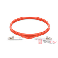 LC UPC to LC UPC Duplex 2.0mm LSZH OM2 Multimode Fibre Optic Patch
