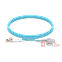 LC UPC to SC UPC Duplex 2.0mm LSZH OM3 Multimode Fibre Optic Patch