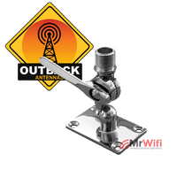 Antenna Mount Marine Adjustable "WET-SPOT" Stainless Steel